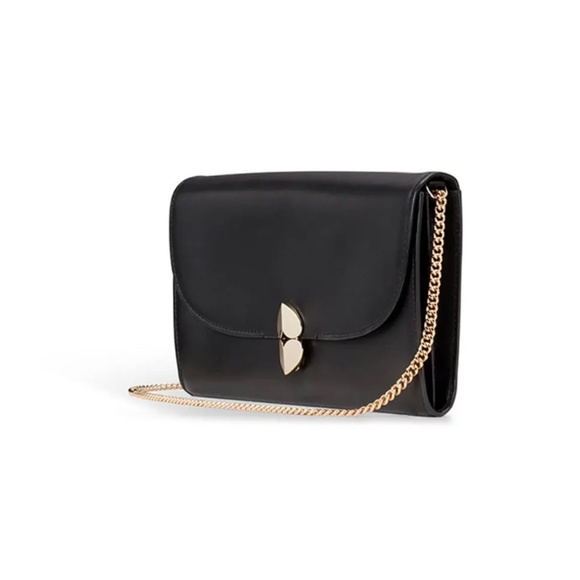 ♠️ Kate Spade Black Lula VERSATILE Clutch Crossbody or Shoulder Bag Black ♠️ - Picture 3 of 10